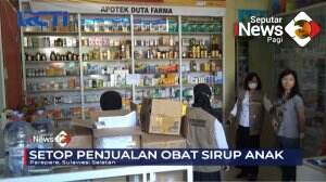 Penjualan Obat Sirup Anak Diberhentikan Sementara