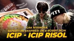 Reaksi DK & Bobby iKON Mencicipi Makanan Indonesia