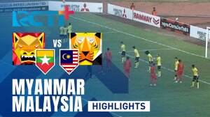 Highlight Pertandingan Myanmar vs Malaysia