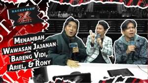 Menambah Wawasan Jajanan Bareng VIDI, Ariel, & Rony