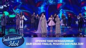 Opening Yang Mengagumkan Dari Grand Finalis, Peserta Dan Para Juri - Indonesian Idol XII