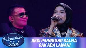 Aksi Panggung Salma Gak Ada Lawan! - Indonesian Idol XII