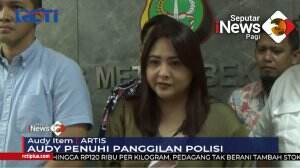 Penyanyi Audy Item Penuhi Panggilan Polisi