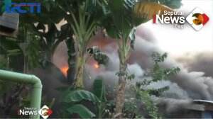 Sejumlah Rumah Warga Hangus Terbakar Di Gambir
