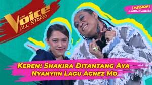 Keren! Shakira Ditantang Aya Nyanyiin Lagu Agnez Mo