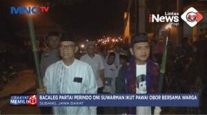 Oni Sumarwan Ikut Pawai Obor