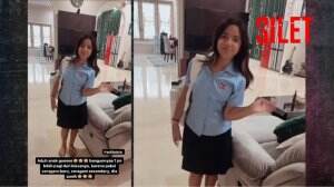 Cantiknya Mikhayla, Anak Nia Ramadhani Saat Perdana Masuk SMP