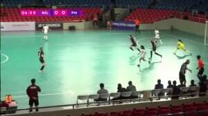 Highlight PFF Women's Futsal Tri Nation Futsal Invitational 2023 Selandia Baru Vs Filipina Match 2