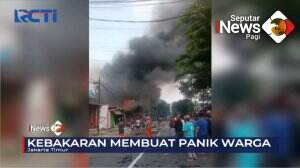 Ruko Terbakar Di Duren Sawit
