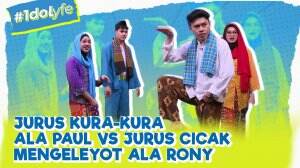 Jurus Kura-Kura Ala Paul Vs Jurus Cicak Meleyot Ala Rony