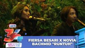 Fiersa Besari X Novia Bachmid "Runtuh" - RCTI 34 Anniversary Celebration