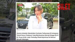 Jessica Iskandar Murka! Kasus Penipuan Tak Kunjung Jelas
