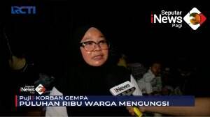 Puluhan Ribu Warga Mengungsi Akibat Gempa