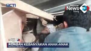 Korban Gempa Cianjur Kebanyakan Anak-Anak
