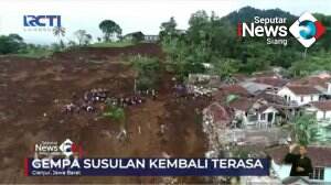 Gempa Susulan Kembali Terasa