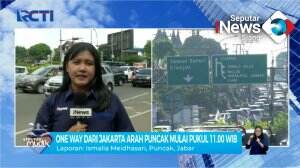 Macet Jalur Wisata Arah Puncak
