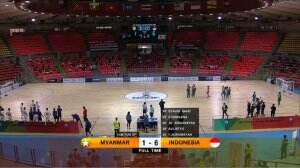 AFF Futsal Championship 2022 Semi-Final : Myanmar vs Indonesia