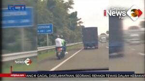 Ojol Antar Penumpang Lewat Jalan Tol