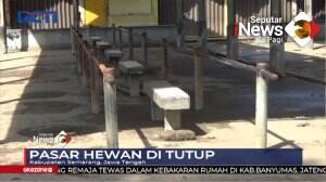 Pasar Hewan Ditutup