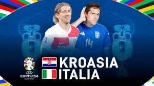 Minimatch Kroasia Vs Italia Euro 2024