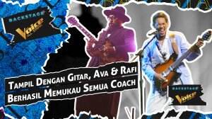 Tampil Dengan Gitar, Ava & Rafi Berhasil Memukau Semua Coach
