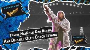 Tampil Ngrock Dan Keren, Aya Di-still Oleh Coach Isyana