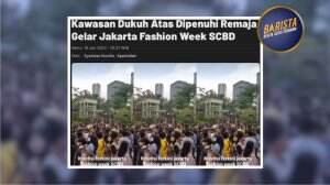 Kawasan SCBD Dipenuhi Dengan Citayam Fashion Week