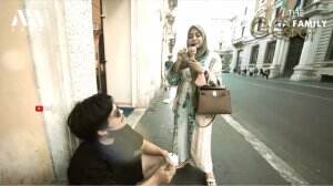 Atta Aurel Berlibur Ke Roma