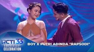 Boy X Putri Adinda "Rapsodi" - Anniversary Celebration HUT RCTI 33