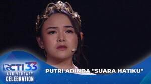 Putri Adinda "Suara Hatiku" - Anniversary Celebration HUT RCTI 33