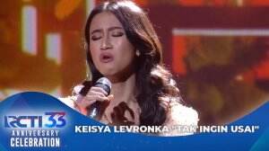 Keisya Levronka "Tak Ingin Usai" - Anniversary Celebration HUT RCTI 33