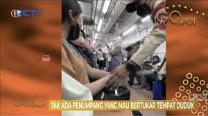 Ibu-Ibu Buat Gaduh di KRL
