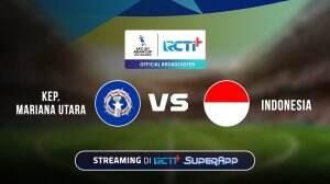 Streaming Kep. Mariana Utara  U17 vs Indonesia U17 di RCTI+ SuperApp