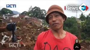 Pria Nekat Cari Istri dan Anaknya yang Tertimbun Longsor