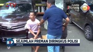 Sejumlah Preman ditangkap Polisi