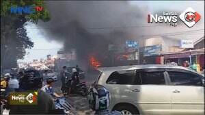 5 Ruko Hangus Terbakar