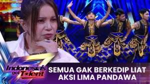 Semua Gak berkedip Liat Aksi Lima Pandawa - Indonesia's Got Talent 2023