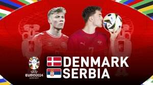 Minimatch Denmark Vs Serbia Euro 2024
