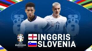 Minimatch Inggris Vs Slovenia Euro 2024
