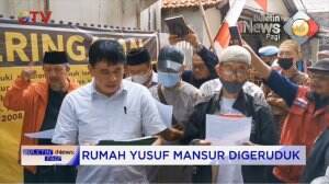 Rumah Yusuf Mansur Digeruduk