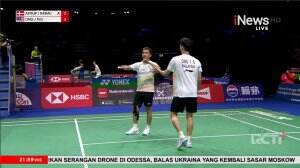 Highlight BWF World Championship 2023 Astrup/Rasmu Vs Ong/Teo