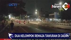 Dua Kelompok Remaja Tawuran Di Jakarta Timur