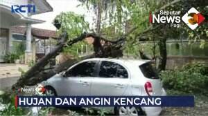 Hujan Deras Dan Angin Kencang Menyebabkan Kerusakan
