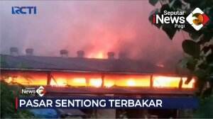 Puluhan Kios Ludes Terbakar
