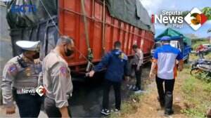 Olah TKP Kecelakaan Mau Di Tol Ungaran - Bawen