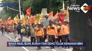 Buruh Tani Demo Tolak Kenaikan BBM