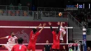 Highlight Asian Games Hangzhou 2022 Men's Volleyball Chinese Taipei Vs Bahrain
