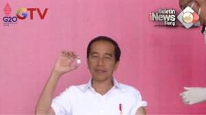 Presiden Booster Kedua Pakai Vaksin Dalam Negeri