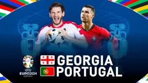 Minimatch Georgia vs Portugal Euro 2024