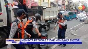 Razia Parkir Liar Di Pasar Tanah Abang